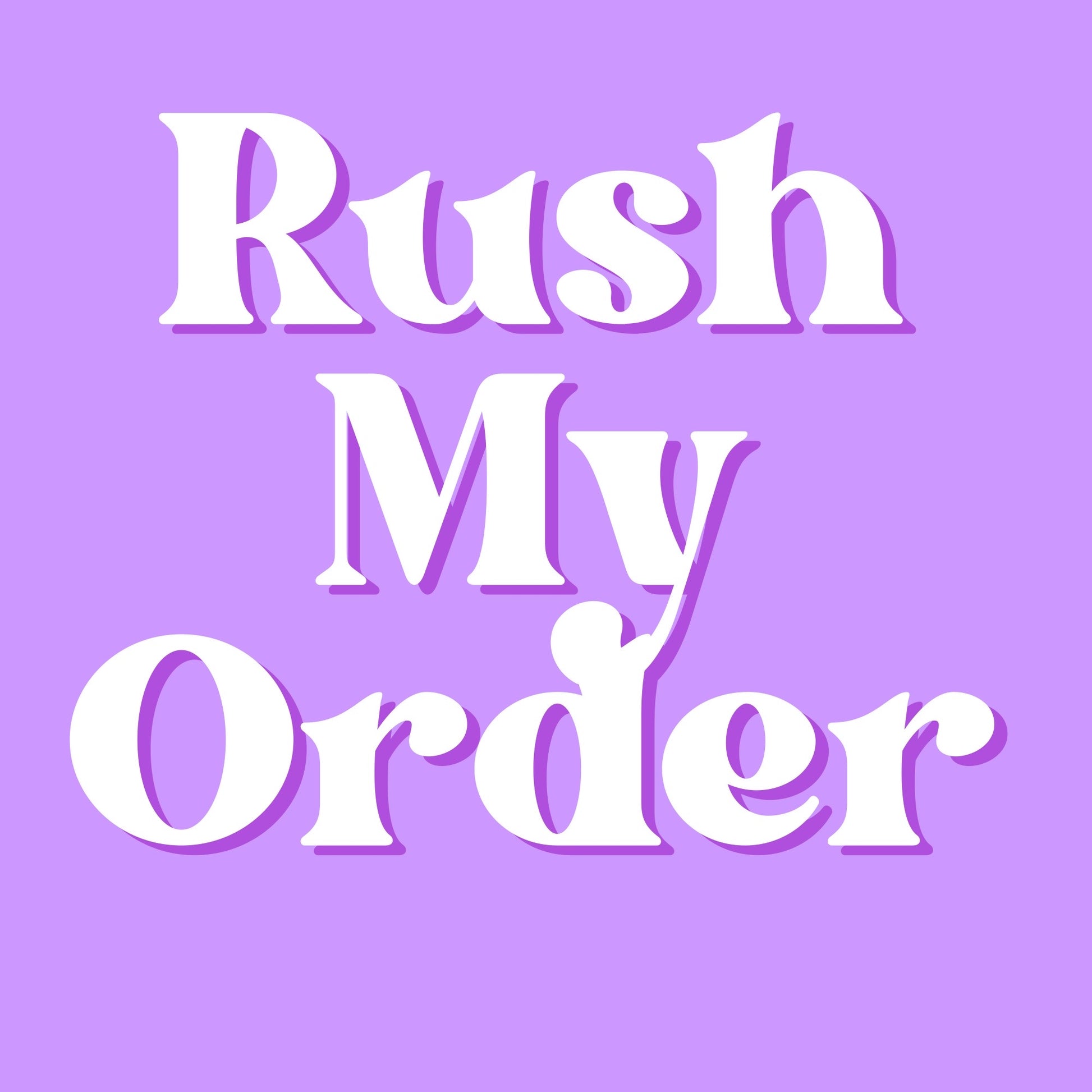 Need your nails in a hurry? Then skip the queue with our 'rush my order' add on. I offer a limited amount of these per week so make sure to add it to your basket if you need your nails sooner! Orders with this add-on will be shipped out within 3-4 working days of placing your order.