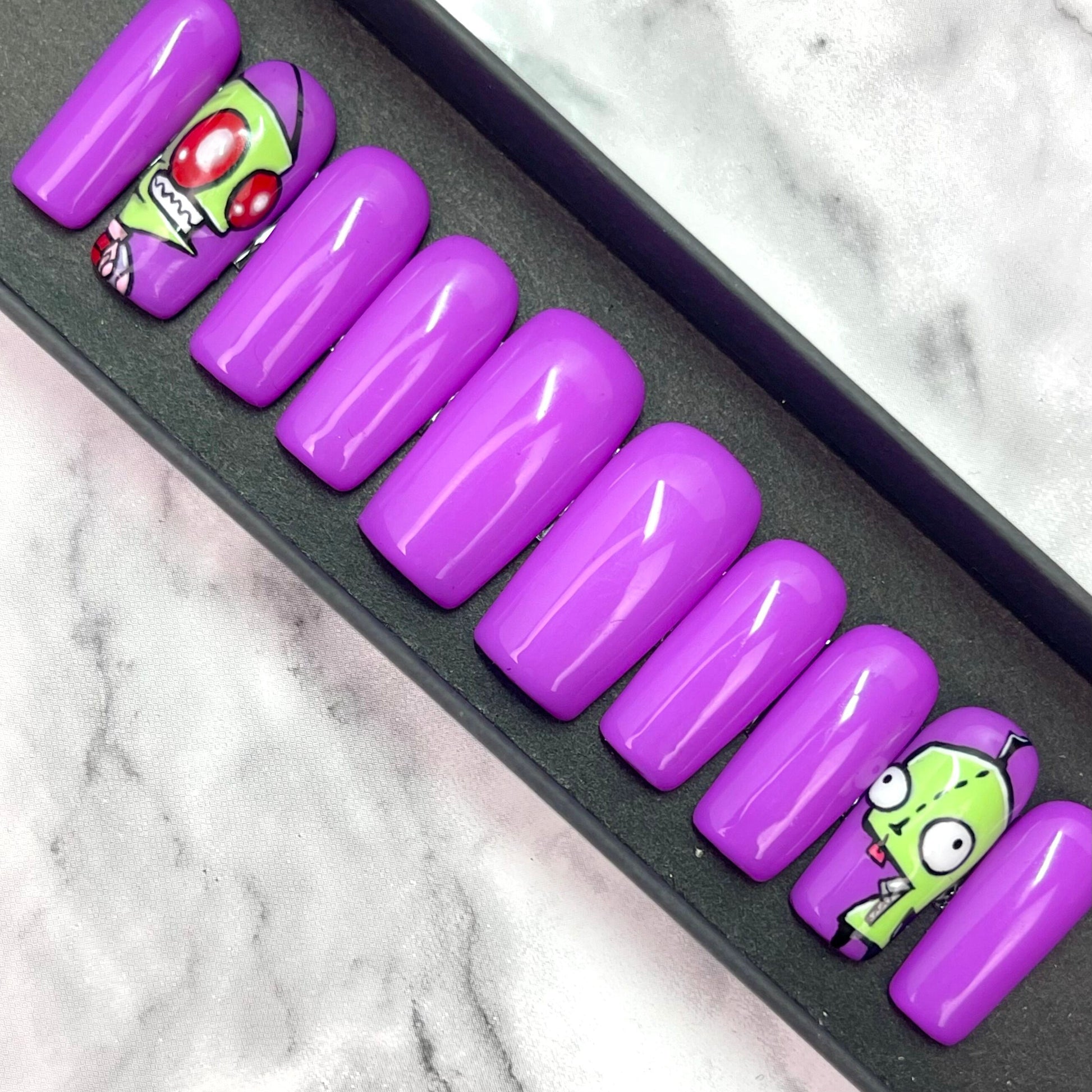 Invader Zim Press on nails set